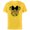 Yellow, variant on Disney Minnie Mouse Halloween Spooky Fun - Short Sleeve Cotton T-Shirt for Adults - Customized-Athletic Heather