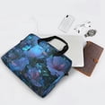 thumbnail image 5 of 16" Laptop Briefcase for Work Travel Laptop Shoulder Bag Carrying Handbag Laptop Case Fantasy Luminous Flowers, 5 of 8