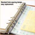 thumbnail image 5 of 30Pcs A6 Sizes Binder Pockets, Notebook Binder Loose Leaf Bags, Translucent Binder Zipper Folders, Waterproof Binder, 5 of 5