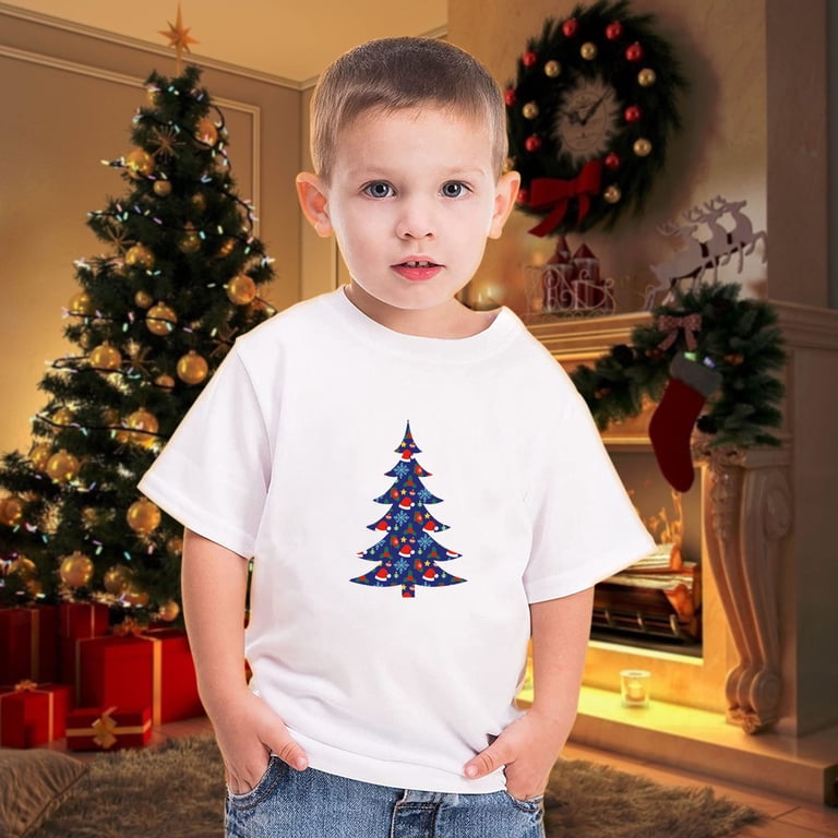 Whaline Christmas Heat Transfer Vinyl – 12 Sheets Blue/White Glitter HTV For DIY Shirts & Crafts