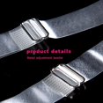 thumbnail image 1 of 3 Pairs Of Transparent Bra Straps Stainless Steel Hooks Transparent, 1 of 3