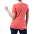 thumbnail image 3 of Athletic Works Women's Active V-Neck T-Shirt with Short Sleeves, 2-Pack, Sizes XS-XXXL, 3 of 11