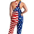 thumbnail image 6 of Blotona Womens Mens American Flag Overalls New 4th Of July Jumpsuit For Independence Day, 6 of 9