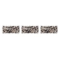 thumbnail image 4 of Diadema Qarigey de ganchillo Floral deportes Tie-dye Estampado de leopardo, 4 of 6
