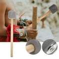 thumbnail image 6 of HOMEMAXS Wooden Drumsticks with Foam Tips for Music Playing Grey Color Provides Comfortable Grip and Versatile Use 7.5 inches, 6 of 8