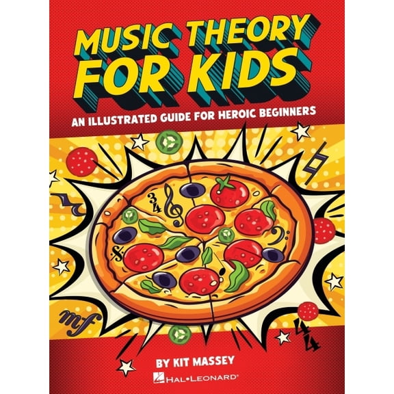 Music Theory for Kids; Interactive, Illustrated Guide for Kids - Book with Online Worksheets, (Paperback)