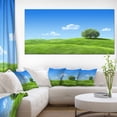 thumbnail image 1 of Meadow Calme avec Arbre Unique - Impression sur Toile Paysage, 1 of 3