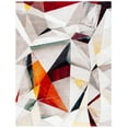 thumbnail image 2 of SAFAVIEH Porcello Karenza Abstract Prism Area Rug, Light Grey/Orange, 8' x 10', 2 of 7