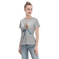 thumbnail image 4 of T-Shirt Basique à Manches Courtes pour Femme une Pièce Nami, 4 of 6