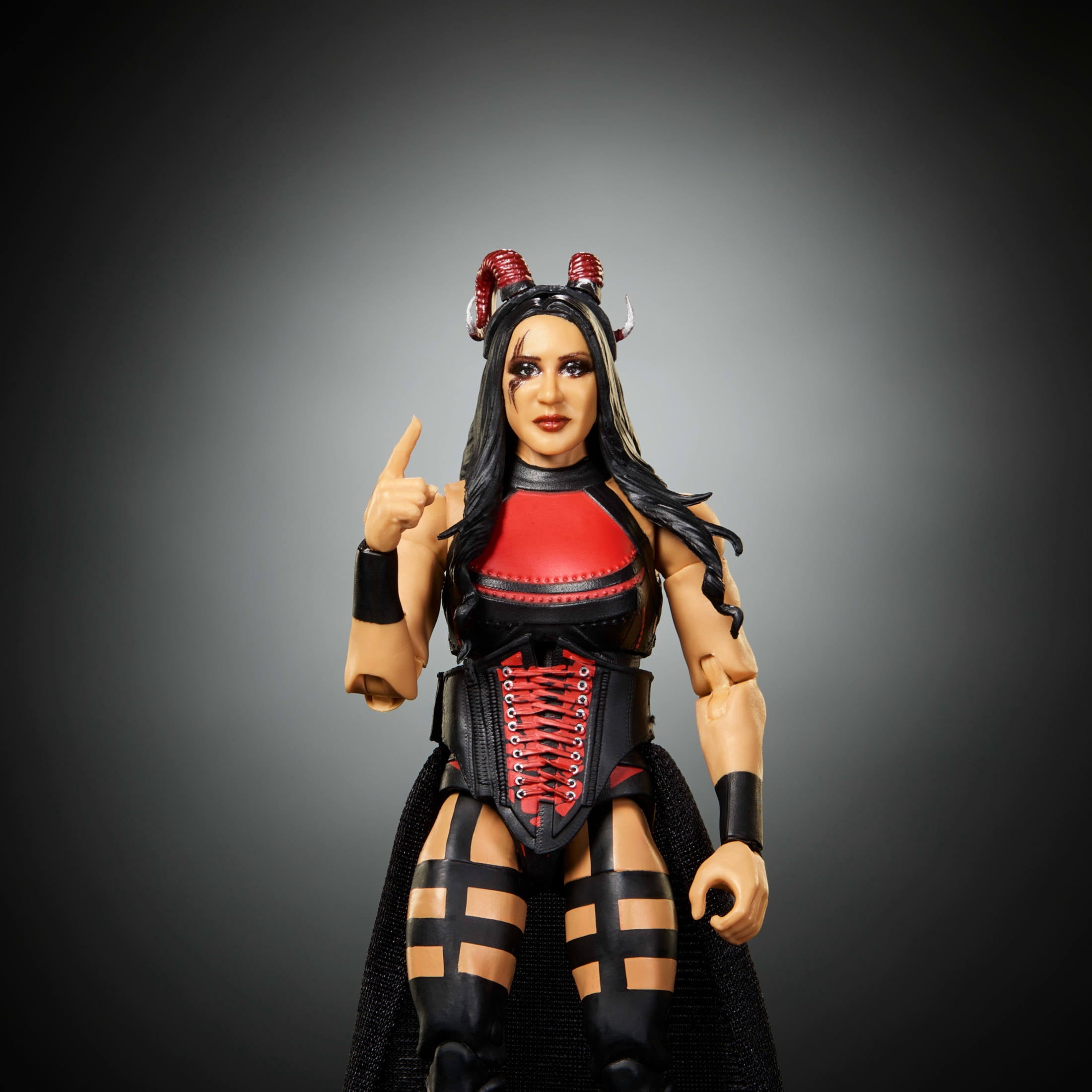 WWE Elite Stephanie Vaquer Action Figure, Series #125 Set, 6-inch Collectible with Accessories