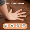 thumbnail image 4 of GloryStar Modern Sleeper Sofa, Compact Convertible Couch Futon with Sturdy Wood Legs and 700lbs Weight Capacity, 4 of 7