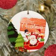 thumbnail image 4 of Adornos navideños Tarjeta colgante de madera de Navidad Decoración de árbol de Navidad de madera de doble cara Wmkox8yii gf9248, 4 of 8