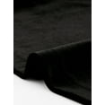 thumbnail image 5 of INSPIRE CHIC Women's Sweaters Knit Velvet Open Front Long Sleeves Shrug Cropped Cardigan XS Black, 5 of 6