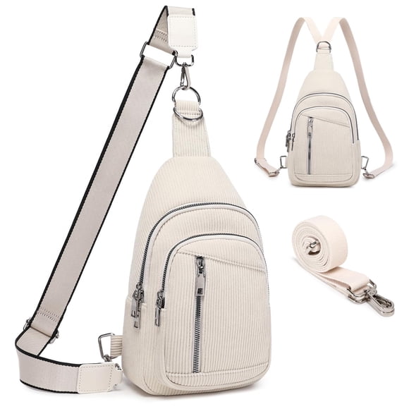 Bolso bandolera de pana moderno MYHOZEE para mujer