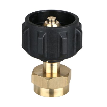 EEEKit Propane Refill Adapter, Lp Gas 1 Lb Cylinder Tank Coupler Throwaway Disposable Bottles Heater Capming
