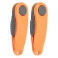 thumbnail image 3 of 2 uds Mini tijeras de línea de bádminton tijeras rápidas en forma de camarón tijeras plegables portátiles para exteriores cortadora de línea de pesca naranja, 3 of 5