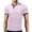 Pink, variant on JTieacloth Mens Classic Shirt Mens Summer Fashion Collocation Lapel Baggy Short Sleeved Top Beige XXXL