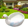 thumbnail image 4 of de cerámica del cisne para decoración de Sunnimix Macetas, 4 of 8