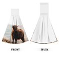 thumbnail image 2 of Disketp Yak Hanging Kitchen Towel Tie Towels Tea Bar Dish Cloths Dry Towel for Laundry Room Decor (18*14in), 2 of 7