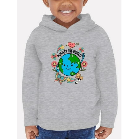 

Protect The World Quote Hoodie Toddler -Image by Shutterstock 5 Toddler