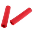 thumbnail image 4 of S SERENABLE Bike Grips Silicone Sponge Soft Ultraigh Handlebar Grips No Plug Red, 4 of 8