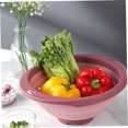 thumbnail image 4 of BESTYASH 1Ud Cesta De Almacenamiento Para Cocina Color Rosa Con Drenaje Y Material, 4 of 8