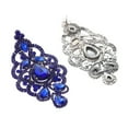 thumbnail image 2 of Large Rhinestone Drop Earrings, 2 of 2