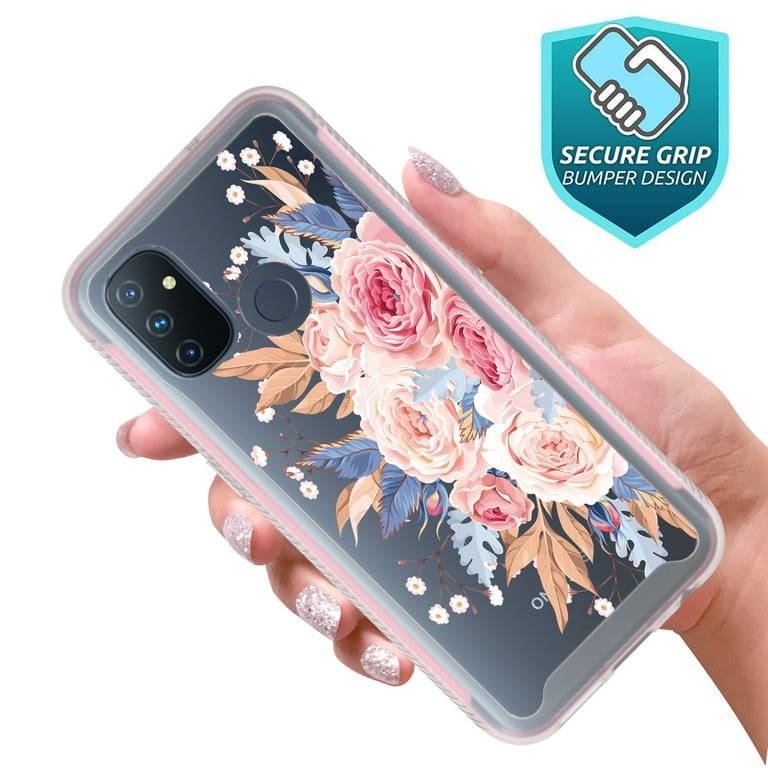 OnePlus Nord N10 5G Case, Rosebono Hybrid Graphic Design Pattern