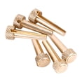 thumbnail image 3 of STARTIST 6 Pieces Guitar Bridge Pins Durable Professional Golden Guitar Strings Nails, 3 of 9