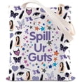 thumbnail image 1 of Music Lover Gifts OR Album Inspired Tote Bag Singer Fans Gift Singer Merchandise Shopping Bag Spill Ur Guts Musical Gift, 1 of 6