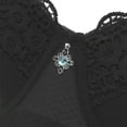 thumbnail image 6 of Push Up Thick Padded Deep Plunge Lace Underwire T Shirt Sexy Bra Lift Up Add 2 Cups Black 48, 6 of 6