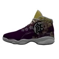 thumbnail image 2 of Ni - ke CUSTOM Anime Teen Purple Sport Sneakers RARE Basketball Anime Shoes, 2 of 3
