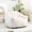 White + Foam + faux fur, variant on VERTEX&KAIBIN Bean Bag Chair, Bean Bag Sofa Chair with Armrests Stuffed High-Density Foam, Lazy Sofa Comfy Chairs BeanBag Chair for Adults in Living Room,Bedroom Reading