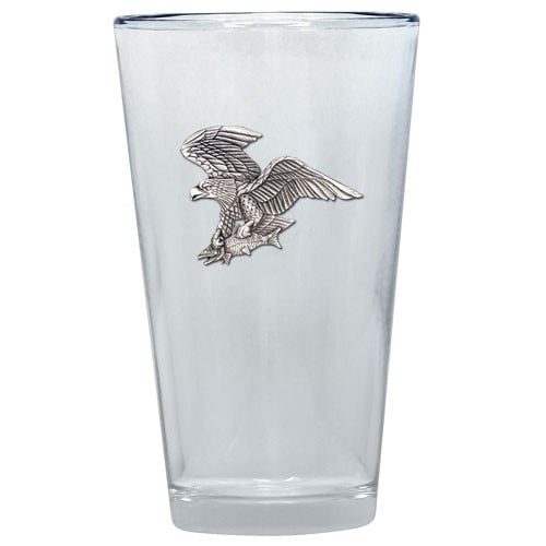 Bald Eagle Pint Glass by