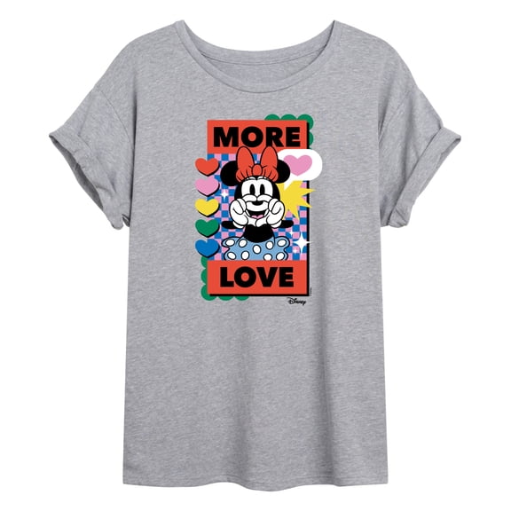 Disney - Minnie Mouse - More Love - Women's Oversized T-Shirt