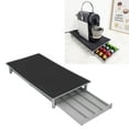 thumbnail image 3 of Coffee Pod Drawer, Waterproof Anti Slip Compact 40  Storage Drawer, Sliding  Pod Pack Holder For Office, Home, Kitchen Counter, Under Coffee Pot Storage,, 3 of 8