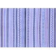 thumbnail image 1 of Ahgly Company Machine Washable Indoor Rectangle Abstract Blue Modern Area Rugs, 5' x 7', 1 of 4