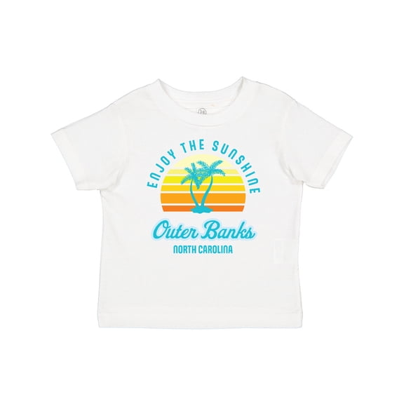 Inktastic Summer Enjoy the Sunshine Outer Banks North Carolina in Blue Boys or Girls Baby T-Shirt