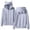 Light Gray, variant on Girls Zip up Hoodie Cute Long Sleeve Cat Jacket Kids Kitten Ear Hooded Sweatshirt with Pocket Teens Fall Clothes