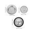 thumbnail image 2 of GOOHOCHY Stainless Steel Sink Cover Prevention Stopper Durable Drain, 2 of 8