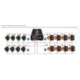 thumbnail image 2 of Amplificador de Audio para Coche PRV Audio MDX2000.4 Negro 4 Canales 2000 Vatios para Deportes de Po, 2 of 9
