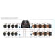thumbnail image 2 of Amplificador de Audio para Coche PRV Audio MDX2000.4 Negro 4 Canales 2000 Vatios para Deportes de Po, 2 of 9