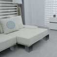 thumbnail image 1 of SKISUNO 4pcs Table Riser Square Furniture Risers Rubber Noise Reduction For Homeowners, 1 of 7