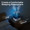 thumbnail image 3 of CHIVALZ - Humidificadores de 6 litros para recámara, habitación grande, hogar, humidificadores de llenado superior de niebla fresca para bebés y plantas, 26 dB silencioso, luz nocturna, hasta 50 horas, 3 of 5