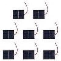 Panel Solar 1.5V Con Alambre Mini Solar DIY para Cargador Batería (1pc)