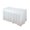 White, variant on Mlkoz Home Decoration, Table Skirt Party Table Skirt Desk Skirt Falda Table Skirts For Rectangle Tables, Birthday Gifts