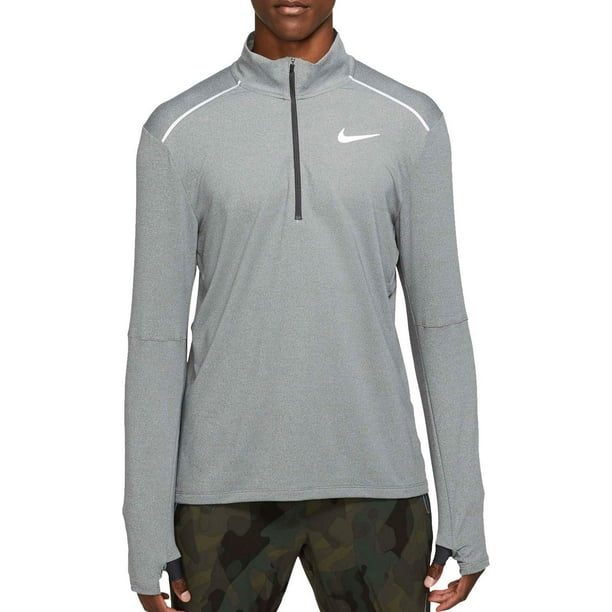 Download Nike - Nike Men's Element ½ Zip Mock Neck Running Long ...