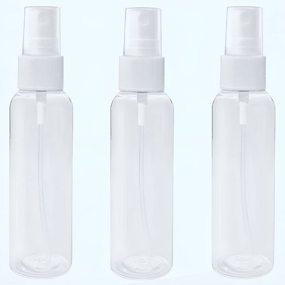 ACDANC 2026 New Plastic Fine Mist Small Spray Bottle,Empty Portable Sprayer Bottle for Liquids,Travel Size for Home,Travel,Office,Garden,Beauty (Pack of 3)