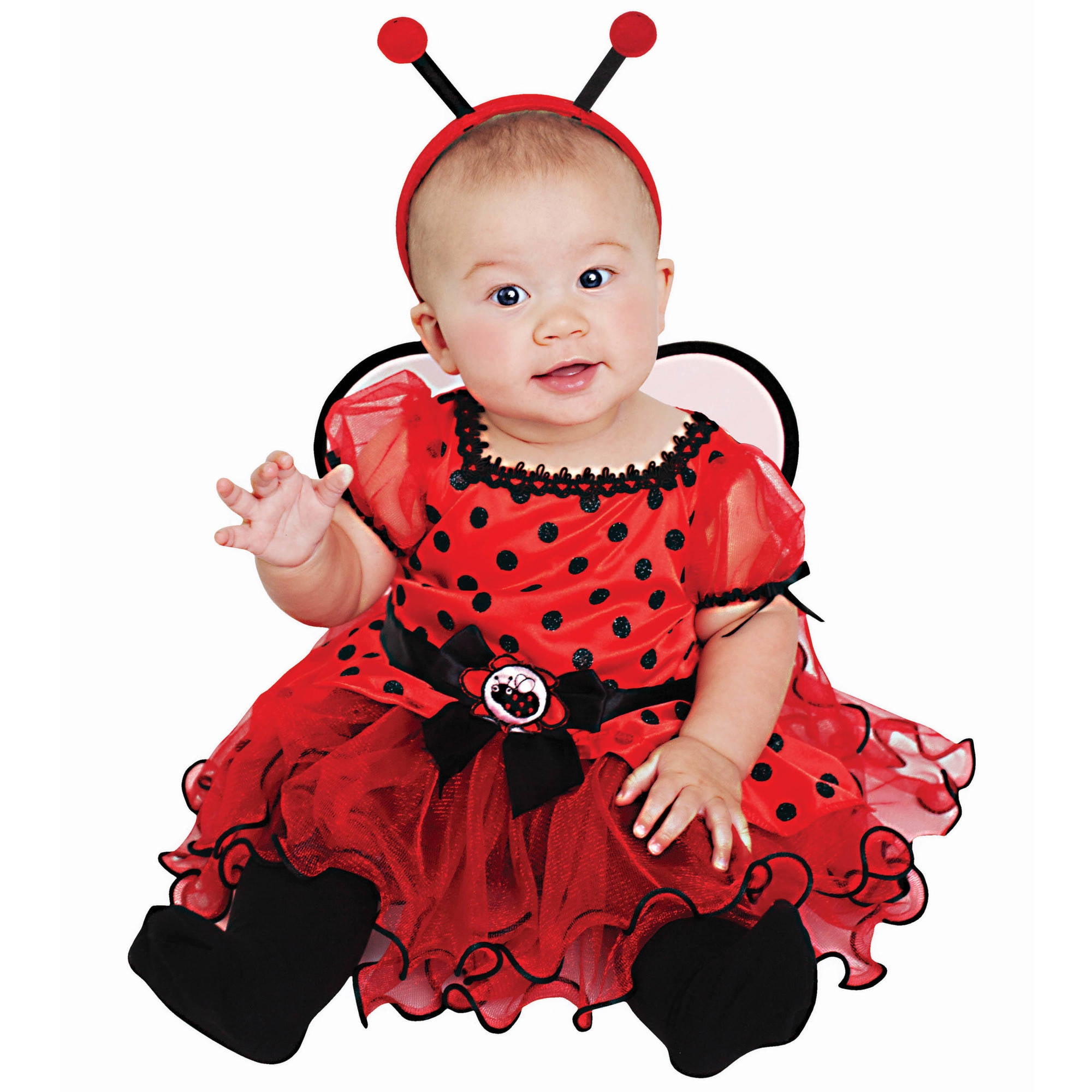 Turn your baby into a sweet little Ladybug for Halloween in this Infant Lad...
