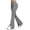 Gray, variant on Noric Women Stripe Split Flare Yoga Pants High Waist Stretch Bootcut Slim Fit Casual Workout Jogging Daily Trousers